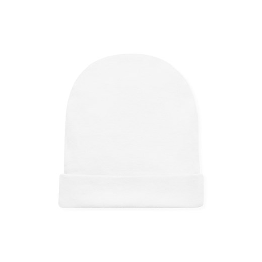 Biała czapka bawełniana dla niemowlaka LOVELY DAY - Pinokio ze sklepu 5.10.15 w kategorii Czapki dziecięce - zdjęcie 171546377