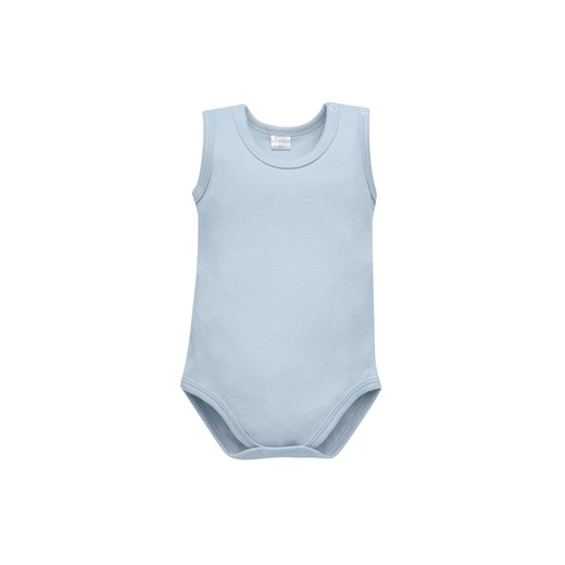 Niebieskie body niemowlęce kopertowe na ramiączka - Pinokio ze sklepu 5.10.15 w kategorii Body niemowlęce - zdjęcie 171546429