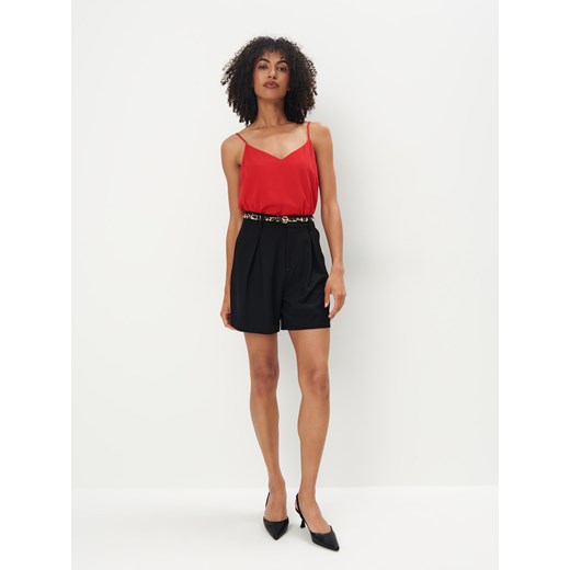 Mohito - Czerwony top basic - czerwony Mohito 44 Mohito