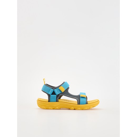 Reserved - Kolorowe sandały na rzepy - wielobarwny ze sklepu Reserved w kategorii Sandały dziecięce - zdjęcie 171546947