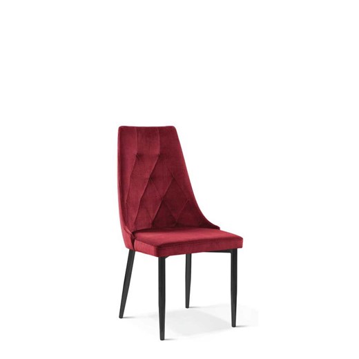 Krzesło tapicerowane Carry II nogi metalowe siedzisko tapicerowane glamour ze sklepu George Azzar w kategorii Krzesła - zdjęcie 171548825