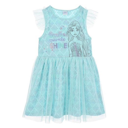 Disney Frozen Sukienka &quot;Kraina lodu&quot; w kolorze turkusowym ze sklepu Limango Polska w kategorii Sukienki dziewczęce - zdjęcie 171550746