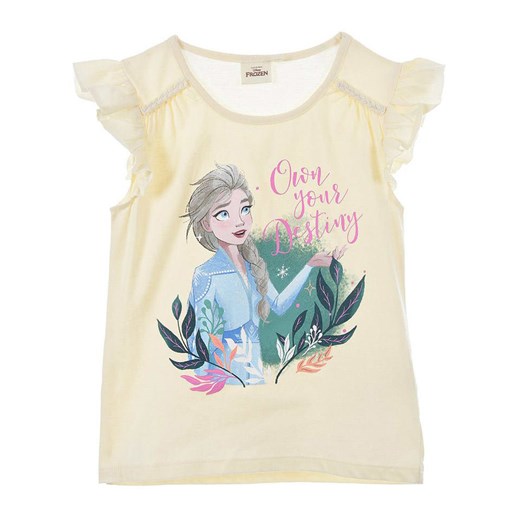 FROZEN Koszulka &quot;Frozen&quot; w kolorze kremowym ze wzorem ze sklepu Limango Polska w kategorii Bluzki dziewczęce - zdjęcie 171550755