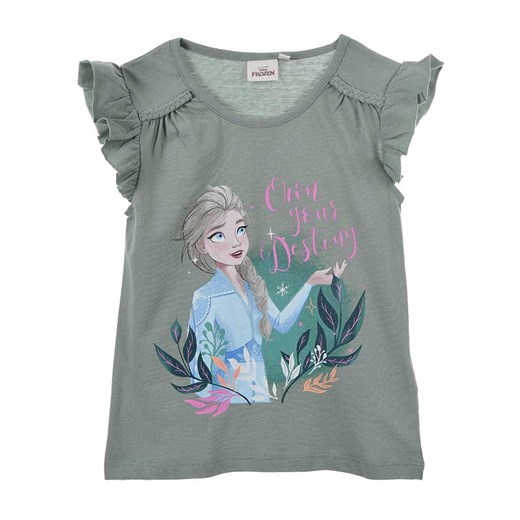 FROZEN Koszulka &quot;Frozen&quot; w kolorze szarym ze wzorem ze sklepu Limango Polska w kategorii Bluzki dziewczęce - zdjęcie 171550757