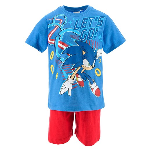 Sonic Piżama &quot;Sonic&quot; w kolorze niebiesko-czerwonym ze sklepu Limango Polska w kategorii Piżamy dziecięce - zdjęcie 171550829