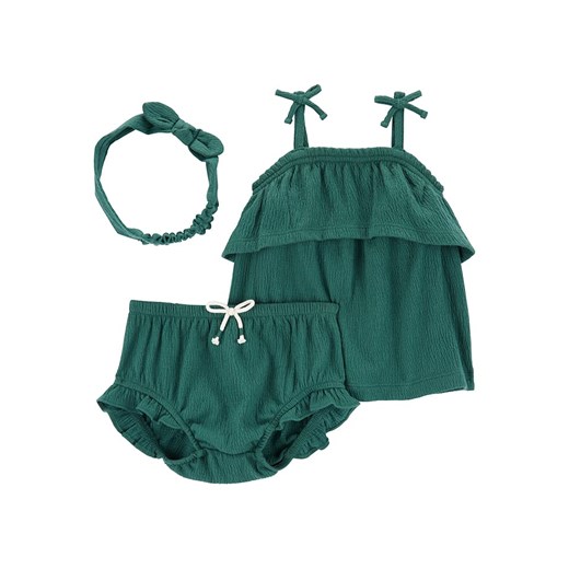 carter&apos;s 3-częściowy zestaw w kolorze zielonym ze sklepu Limango Polska w kategorii Komplety niemowlęce - zdjęcie 171550969