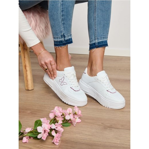 Sinsay - Sneakersy - biały ze sklepu Sinsay w kategorii Buty sportowe damskie - zdjęcie 171551996