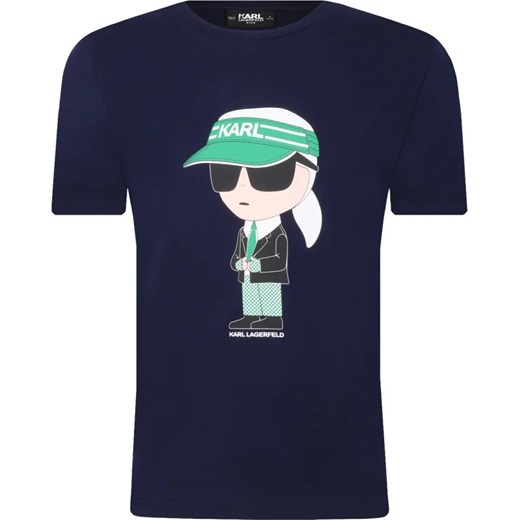Karl Lagerfeld Kids T-shirt | Regular Fit ze sklepu Gomez Fashion Store w kategorii T-shirty chłopięce - zdjęcie 171553899