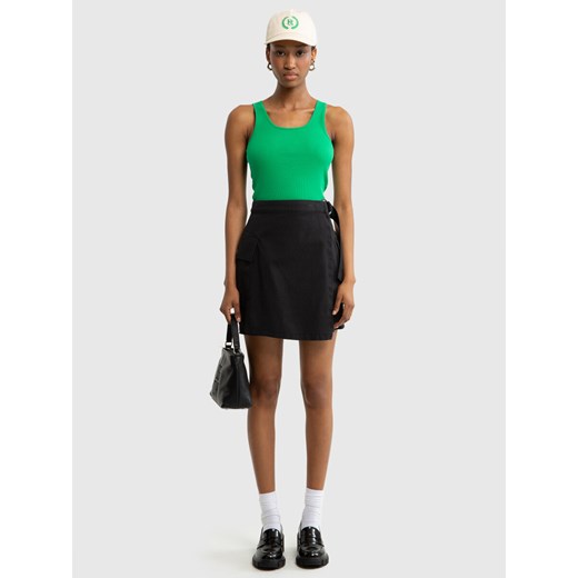 Koszulka damska bez rękawów zielona Norbica 301 ze sklepu Big Star w kategorii Bluzki damskie - zdjęcie 171553996