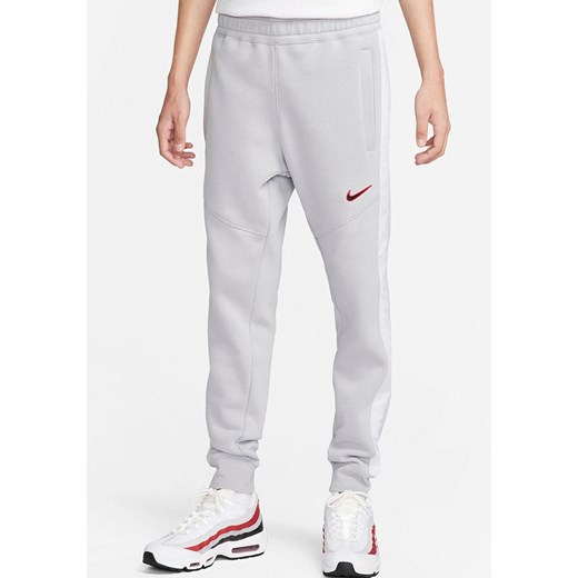 Białe spodnie męskie Nike sportowe 