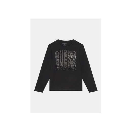 Guess Bluzka J3BI13 J1314 Czarny Regular Fit ze sklepu MODIVO w kategorii T-shirty chłopięce - zdjęcie 171555937