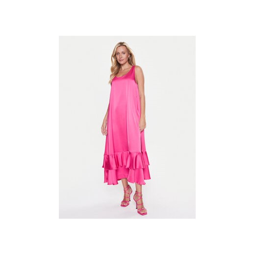 Liu Jo Beachwear Sukienka codzienna VA3102 T3416 Różowy Regular Fit ze sklepu MODIVO w kategorii Sukienki - zdjęcie 171556047