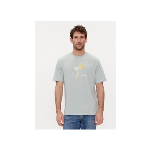 Jack&Jones T-Shirt Casey 12255238 Zielony Standard Fit ze sklepu MODIVO w kategorii T-shirty męskie - zdjęcie 171556078