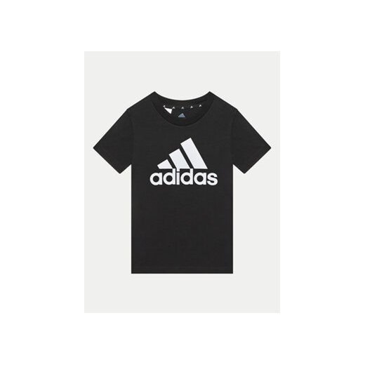 adidas T-Shirt Essentials GN3999 Czarny Regular Fit ze sklepu MODIVO w kategorii T-shirty chłopięce - zdjęcie 171556099