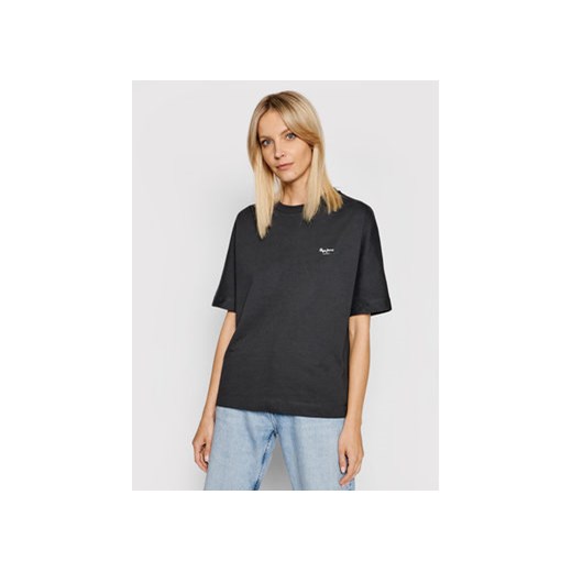 Pepe Jeans T-Shirt Agnes PL581101 Szary Relaxed Fit Pepe Jeans L MODIVO