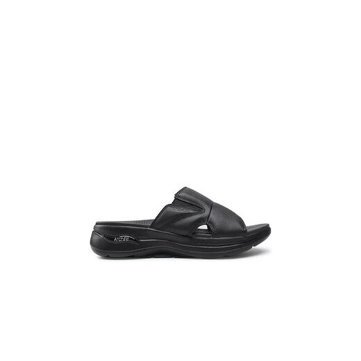 Skechers Klapki Go Walk Arch Fit Sandal 229023/BBK Czarny Skechers 45 MODIVO