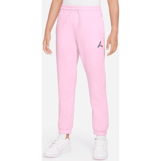 Spodnie dla dużych dzieci (dziewcząt) Jordan - Różowy ze sklepu Nike poland w kategorii Spodnie dziewczęce - zdjęcie 171559699