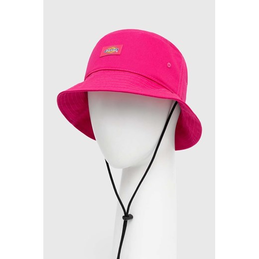 Dickies kapelusz bawełniany kolor różowy bawełniany ze sklepu PRM w kategorii Kapelusze damskie - zdjęcie 171559818