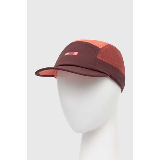 Ciele Athletics czapka z daszkiem ALZCap - Horizon kolor bordowy wzorzysta CLALZCH-DW001 ze sklepu PRM w kategorii Czapki z daszkiem damskie - zdjęcie 171559977