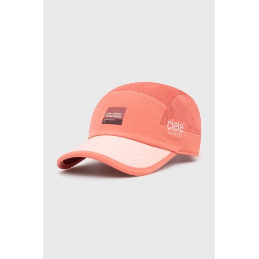 Ciele Athletics czapka z daszkiem GOCap SC GRP - Winc kolor różowy z nadrukiem CLGCGSC-Winc-PC001 ze sklepu PRM w kategorii Czapki z daszkiem damskie - zdjęcie 171559985