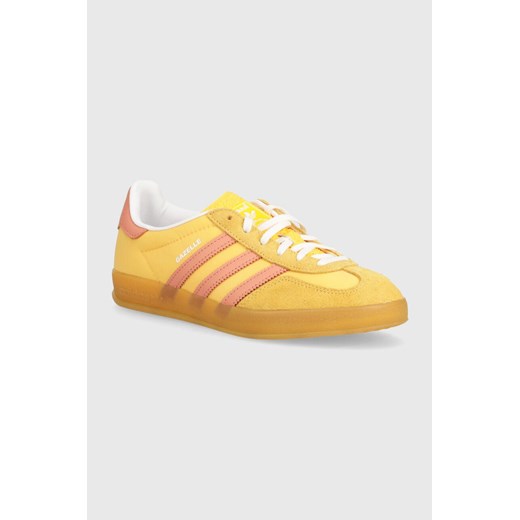 adidas Originals sneakersy Gazelle Indoor W kolor żółty IE2959 ze sklepu PRM w kategorii Trampki damskie - zdjęcie 171560105