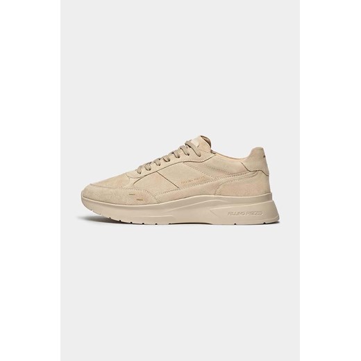 Filling Pieces sneakersy zamszowe Jet Runner Suede kolor beżowy 58122791990 ze sklepu PRM w kategorii Buty sportowe męskie - zdjęcie 171560167