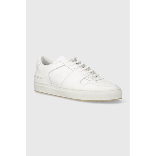 Common Projects sneakersy skórzane Decades kolor biały 2417 ze sklepu PRM w kategorii Trampki męskie - zdjęcie 171560215
