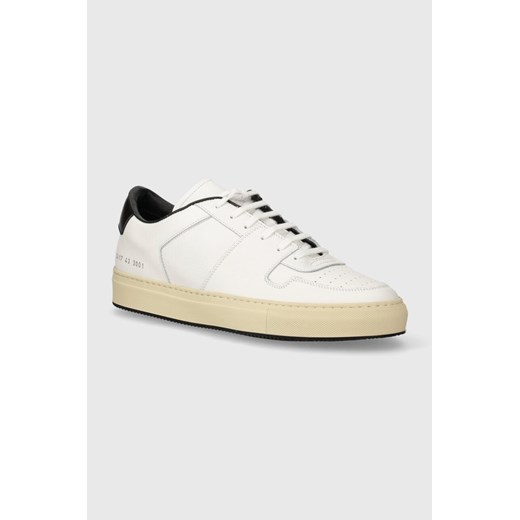 Common Projects sneakersy skórzane Decades kolor biały 2417 ze sklepu PRM w kategorii Trampki męskie - zdjęcie 171560217