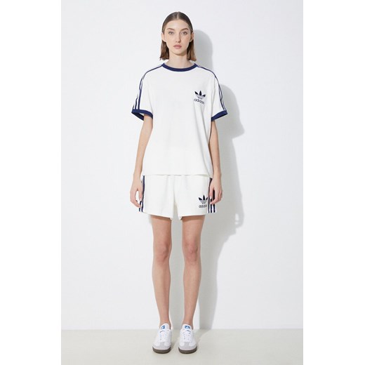 adidas Originals t-shirt Terry damski kolor biały IT9842 L PRM