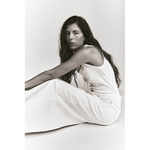 H & M - Spódnica dżinsowa - Biały ze sklepu H&M w kategorii Spódnice - zdjęcie 171560557