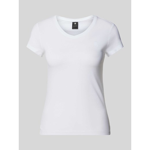 T-shirt z czystej bawełny ze sklepu Peek&Cloppenburg  w kategorii Bluzki damskie - zdjęcie 171560746