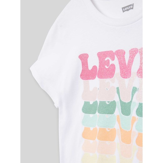 Bluzka dziewczęca Levi’s® Kids biała 