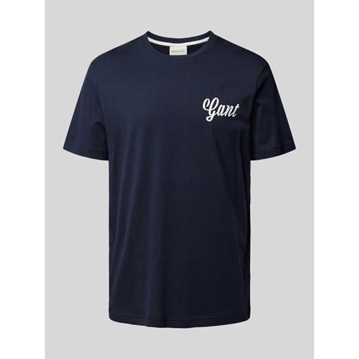 T-shirt z nadrukiem z logo ze sklepu Peek&Cloppenburg  w kategorii T-shirty męskie - zdjęcie 171560876