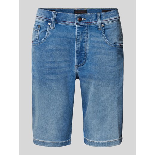 Szorty jeansowe z wpuszczanymi kieszeniami ze sklepu Peek&Cloppenburg  w kategorii Spodenki męskie - zdjęcie 171561035