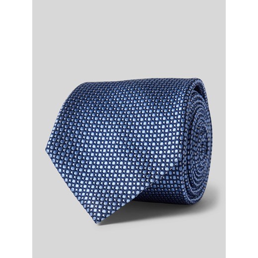 Krawat jedwabny ze wzorem na całej powierzchni ze sklepu Peek&Cloppenburg  w kategorii Krawaty - zdjęcie 171561036