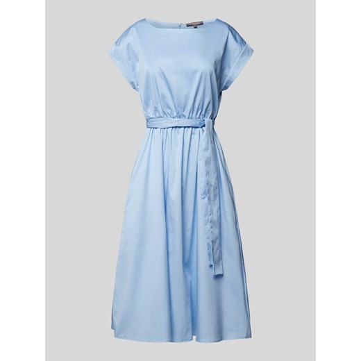Sukienka midi z wiązanym paskiem ze sklepu Peek&Cloppenburg  w kategorii Sukienki - zdjęcie 171561238