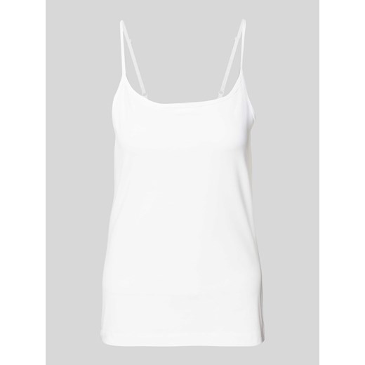 Top na ramiączkach w jednolitym kolorze ze sklepu Peek&Cloppenburg  w kategorii Bluzki damskie - zdjęcie 171561546