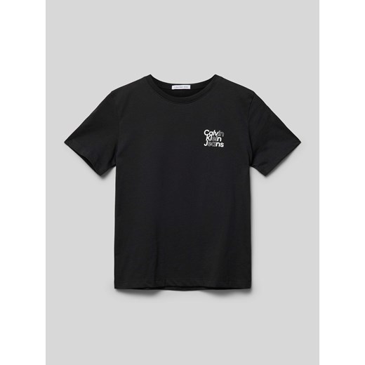 T-shirt z nadrukiem z logo model ‘MINI’ ze sklepu Peek&Cloppenburg  w kategorii T-shirty chłopięce - zdjęcie 171562138