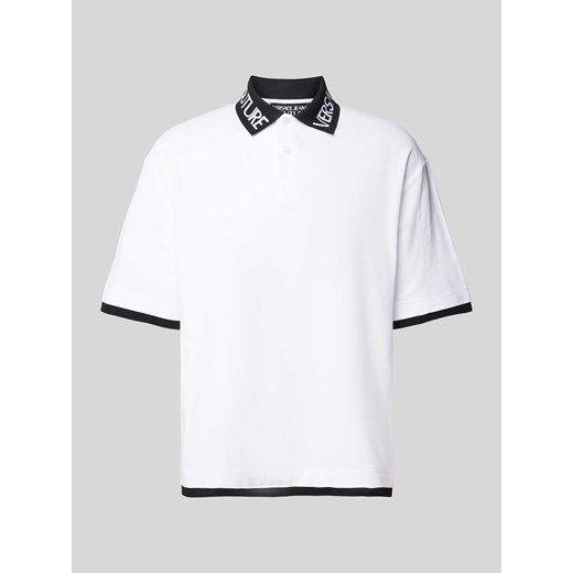 Koszulka polo z nadrukiem z logo ze sklepu Peek&Cloppenburg  w kategorii T-shirty męskie - zdjęcie 171562445