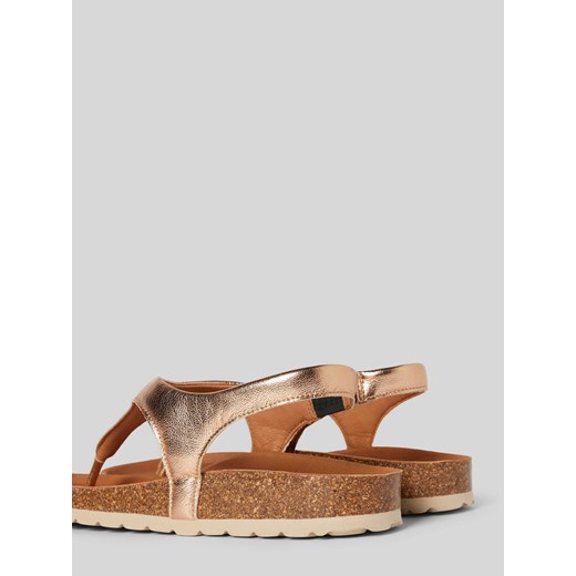 Japonki z elastycznym paskiem na pięcie model ‘REAGAN LAME’ Verbenas 41 Peek&Cloppenburg 