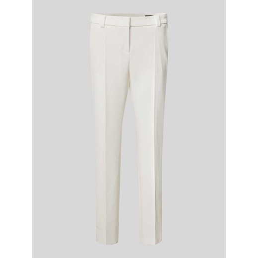 Spodnie o kroju slim fit z kantem ze sklepu Peek&Cloppenburg  w kategorii Spodnie damskie - zdjęcie 171562549