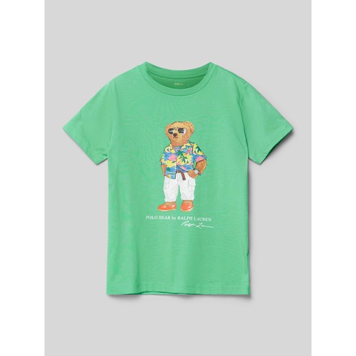 T-shirt z okrągłym dekoltem ze sklepu Peek&Cloppenburg  w kategorii T-shirty chłopięce - zdjęcie 171562858