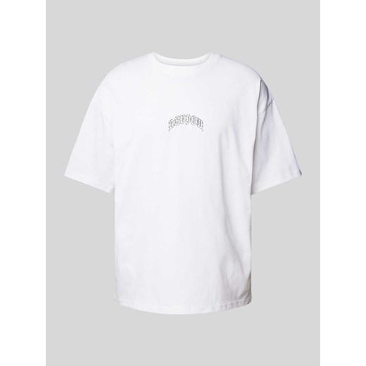 T-shirt z nadrukiem z logo ze sklepu Peek&Cloppenburg  w kategorii T-shirty męskie - zdjęcie 171563267