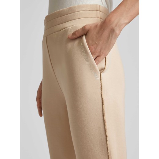Spodnie dresowe o kroju regular fit z lampasami model ‘SIMONNE’ Guess L Peek&Cloppenburg 