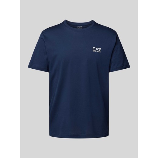 T-shirt z nadrukiem z logo ze sklepu Peek&Cloppenburg  w kategorii T-shirty męskie - zdjęcie 171564087