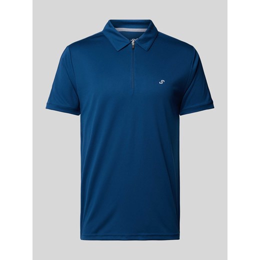 Koszulka polo z wyhaftowanym logo model ‘CLAAS’ ze sklepu Peek&Cloppenburg  w kategorii T-shirty męskie - zdjęcie 171564158