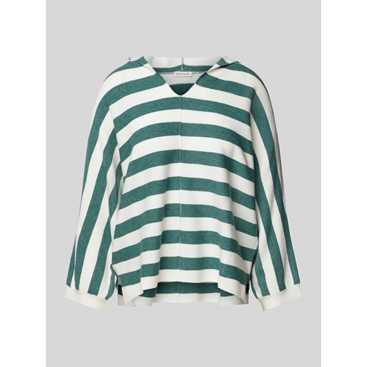 Sweter z rękawem o dł. 3/4 i wzorem w paski ze sklepu Peek&Cloppenburg  w kategorii Swetry damskie - zdjęcie 171564227