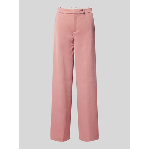 Spodnie w jednolitym kolorze model ‘DESK’ ze sklepu Peek&Cloppenburg  w kategorii Spodnie damskie - zdjęcie 171564228