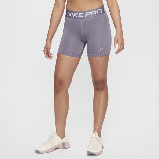 Spodenki dla dziewcząt Dri-FIT Nike Pro Leak Protection: Period - Fiolet Nike M Nike poland