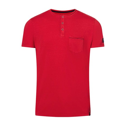 Timezone Koszulka w kolorze czerwonym ze sklepu Limango Polska w kategorii T-shirty męskie - zdjęcie 171564356